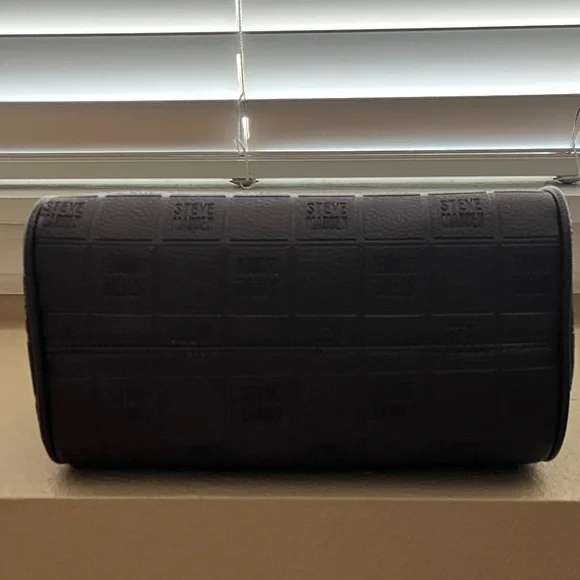 Steve Madden Brown Faux Leather Embossed Handbag - Picture 4 of 5